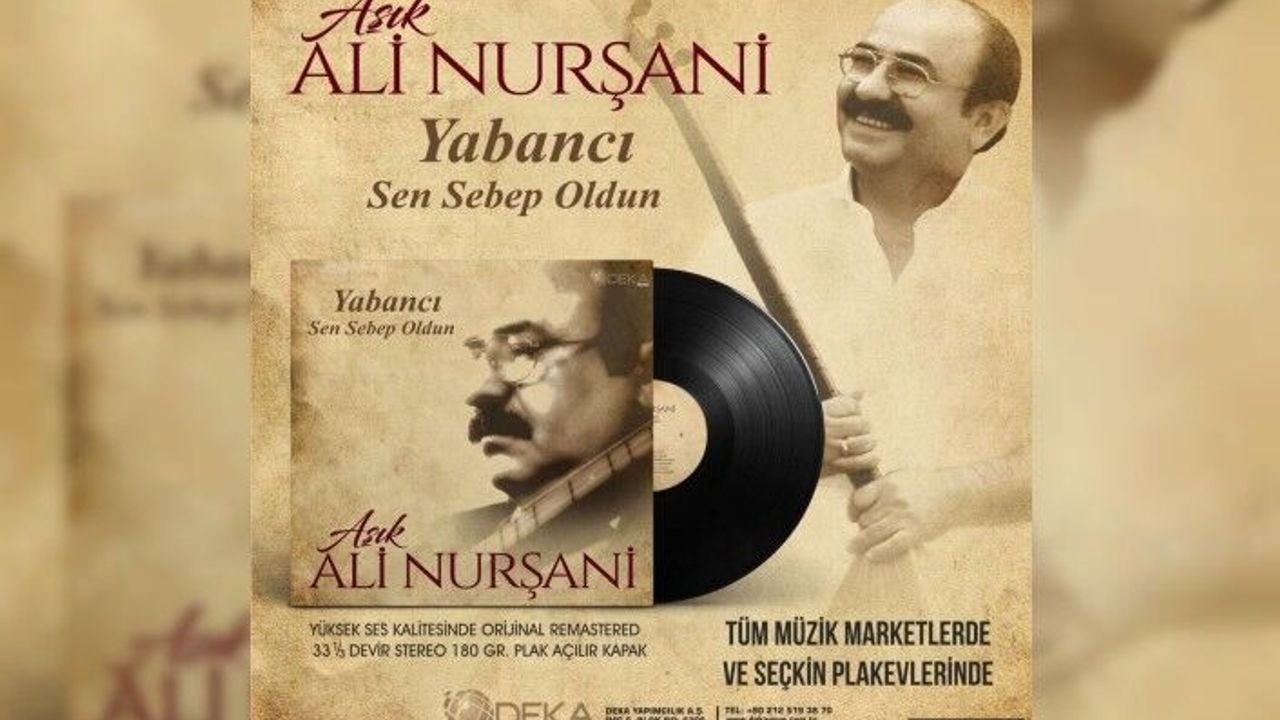 DEKA MÜZİK SANATÇISI  NURŞANİ’NİN PLAĞI ÇIKTI