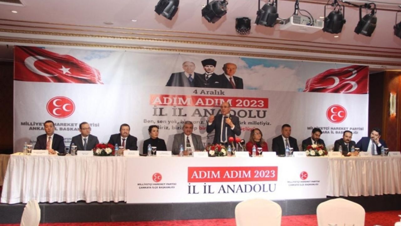MHP "Adım Adım 2023, İl İl Anadolu” programı Çankaya’da düzenlendi