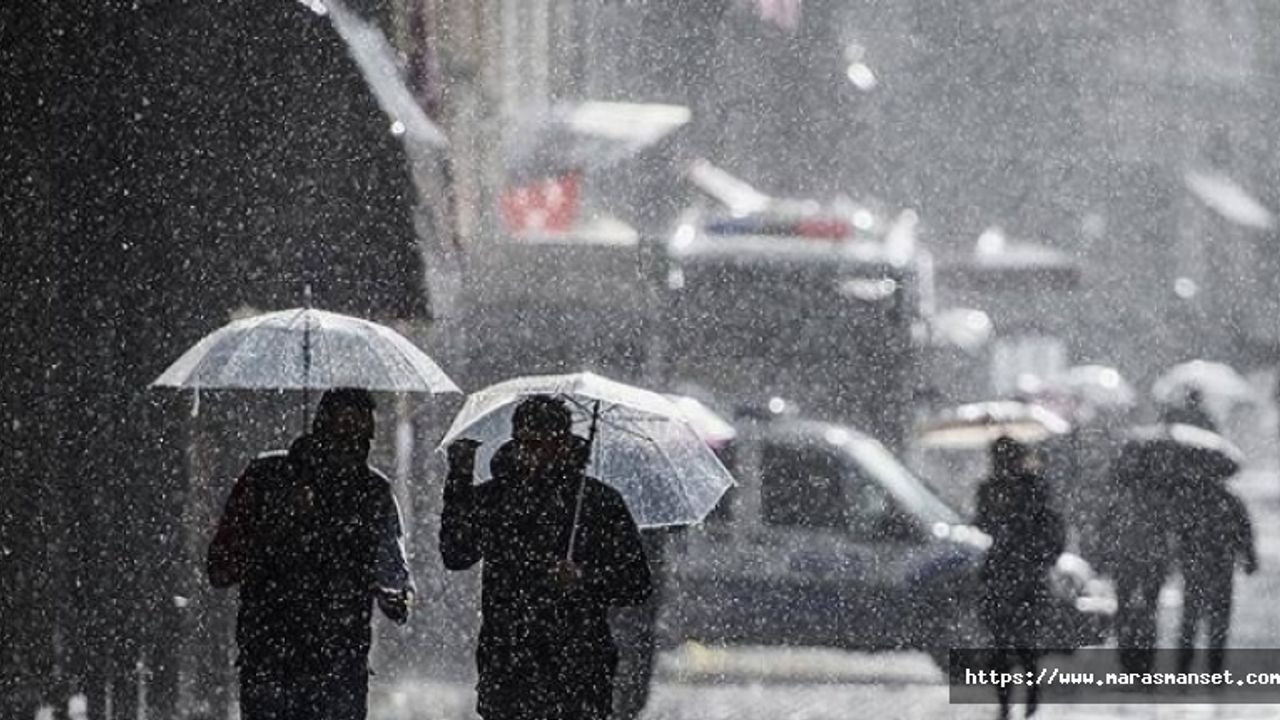 Meteoroloji'den kuvvetli yağış uyarısı! Kahramanmaraş’ta hava bugün nasıl olacak?