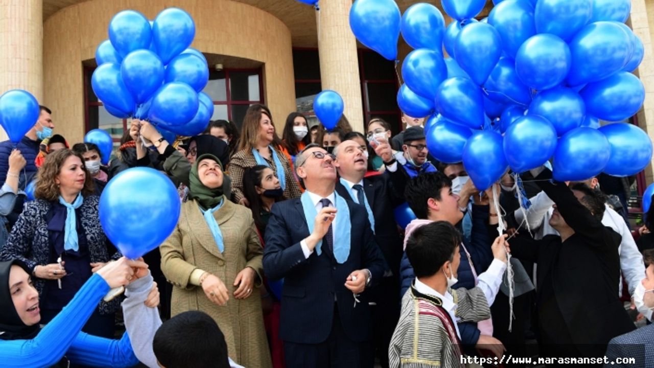 Kahramanmaraş'ta Dünya Otizm Farkındalık Günü etkinliği gerçekleştirildi