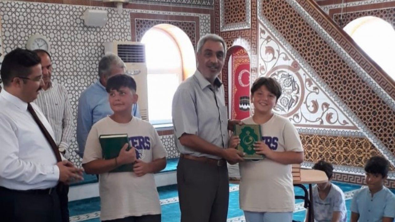 Bursa Mudanya'da yaz Kur'an kurslarında kapanış heyecanı