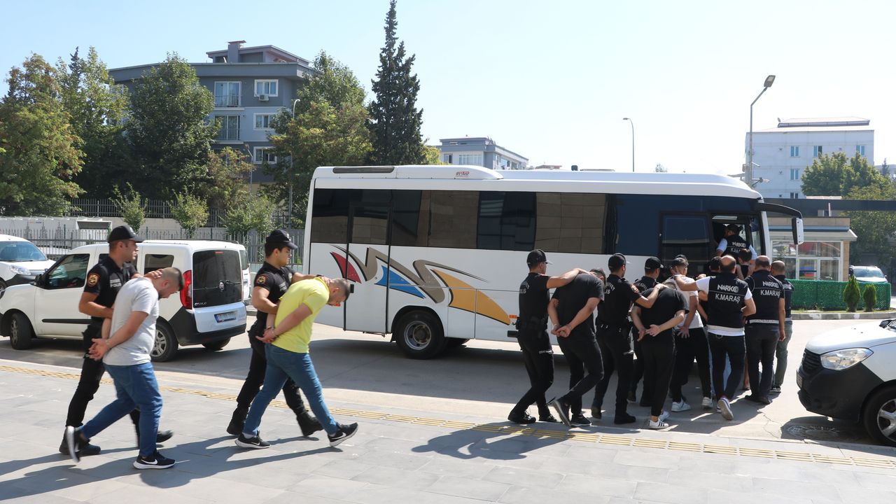 Kahramanmaraş'ta uyuşturucu operasyonunda 6 zanlı tutuklandı