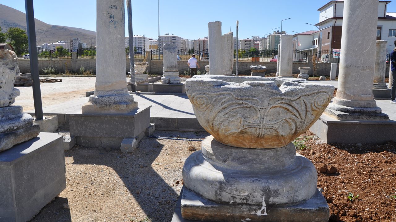 Kahramanmaraş'taki tarihi eserler arkeoloji parkında sergilenecek