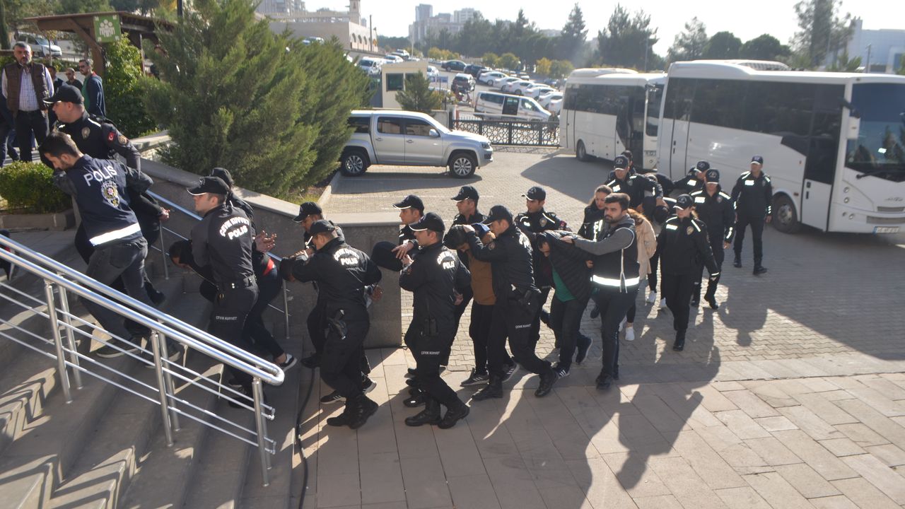 Kahramanmaraş'taki organize suç örgütüne yönelik operasyonda 10 tutuklama