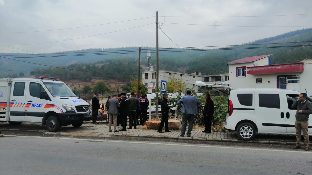 Kahramanmaraş'ta acı olay: 2 ölü