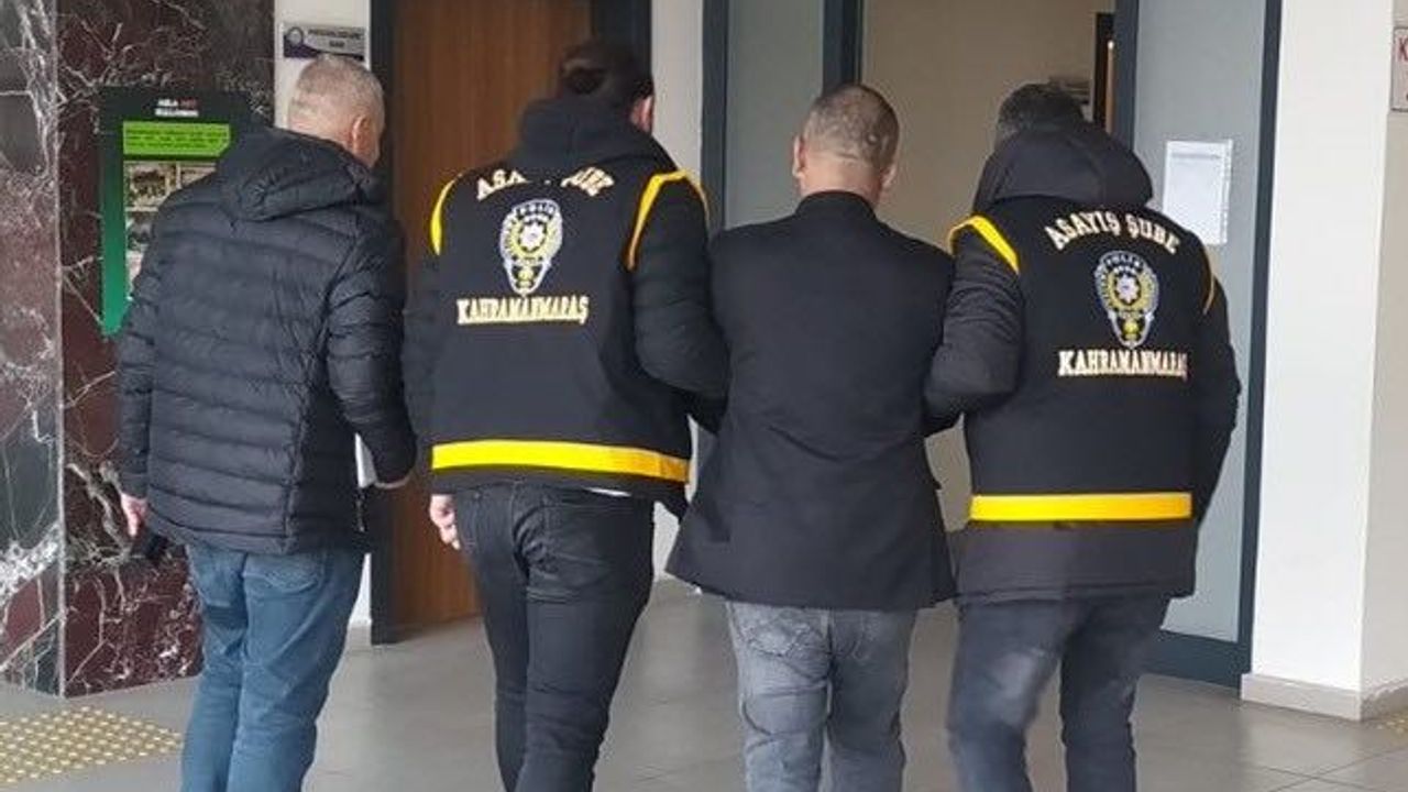 Kahramanmaraş'ta motosiklet çaldığı iddiasıyla yakalanan zanlı tutuklandı