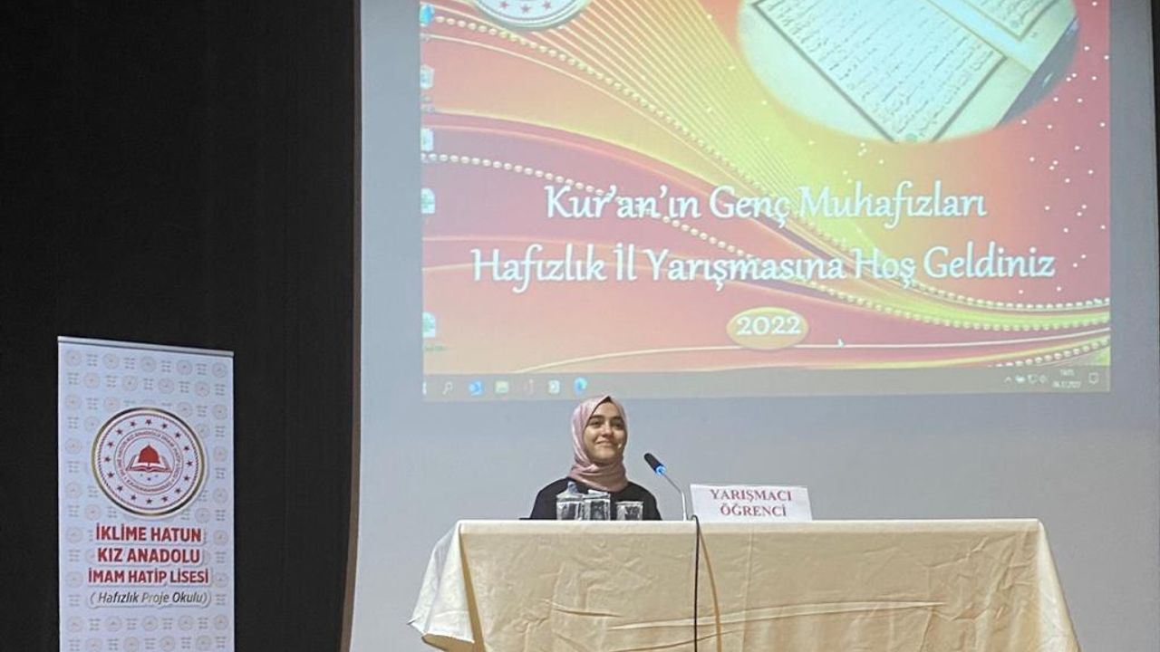 "Genç Nida Kur'an-I Kerim'i Güzel Okuma" ve "Hafızlık" yarışmaları yapıldı