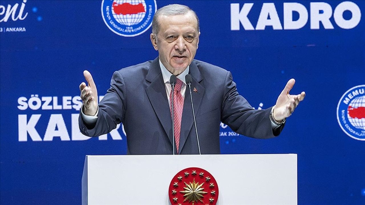 Cumhurbaşkanı Erdoğan açıkladı: Memur ve emekliye yüzde 25 zam