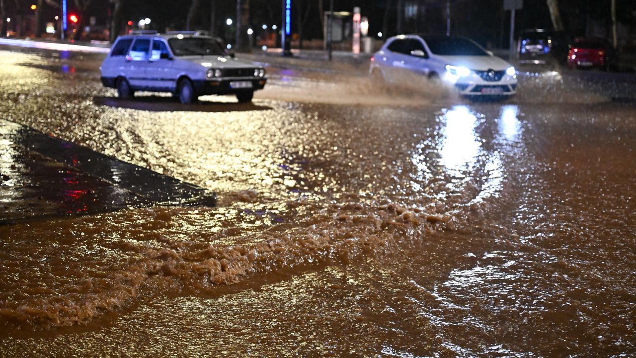 Kahramanmaraş'ta yağış etkili oldu