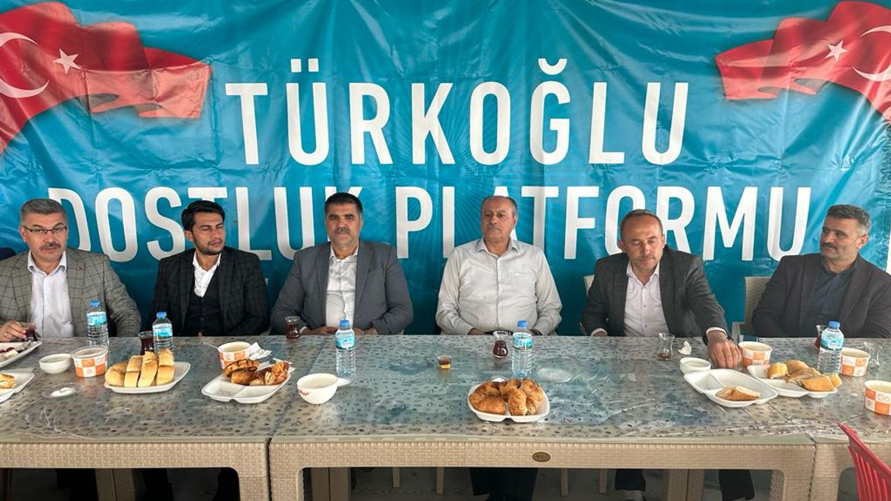 Türkoğlu Dostluk Platformu ilk toplantısını düzenledi!