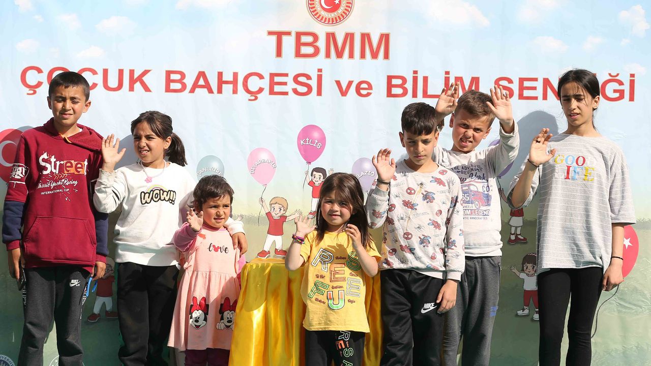Kahramanmaraş'ta depremzede çocuklar için etkinlik düzenlendi