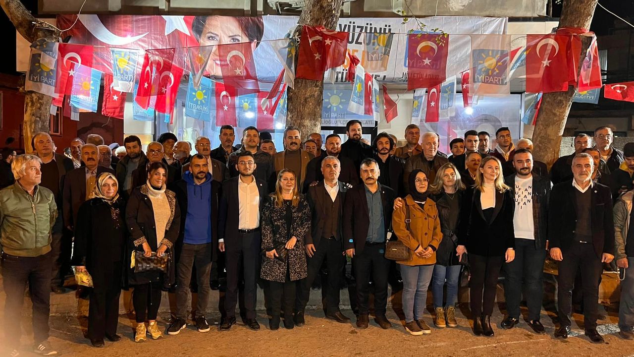 İYİ Parti Dulkadiroğlu Seçim Bürosu açıldı