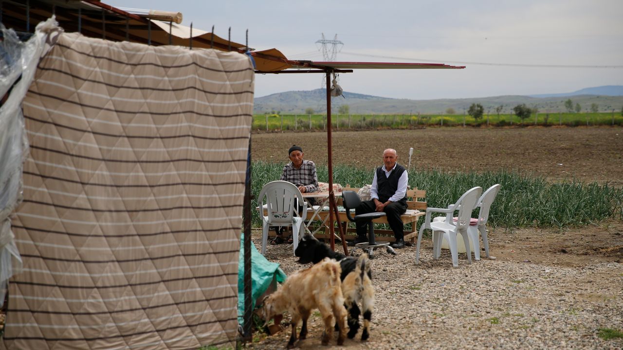 Depremzede aile gurbetçi tanıdıklarının tarlasını ekip üretime katılıyor