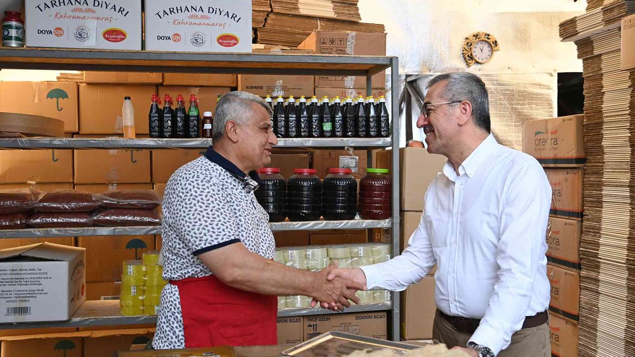 Başkan Güngör, Toptancı Gıda Esnafını Ziyaret Etti