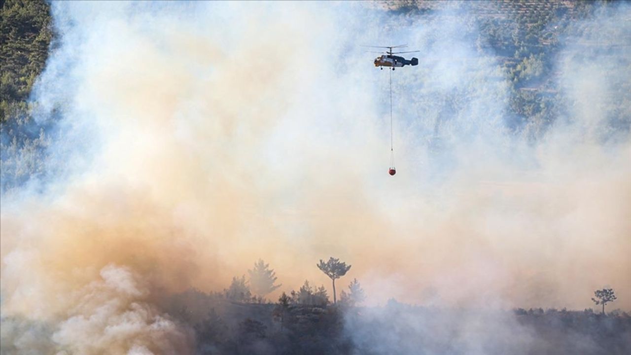 Mersin Gülnar'daki orman yangını kontrol altına alındı
