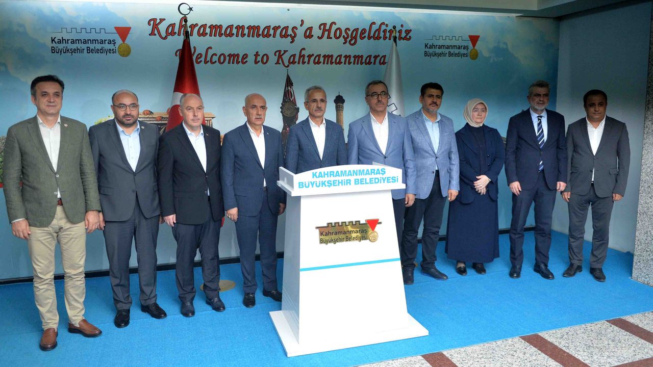 Bakanı Uraloğlu, Kahramanmaraş'ta koordinasyon toplantısına katıldı