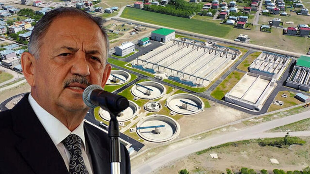 Mehmet Özhaseki'den atık su açıklaması