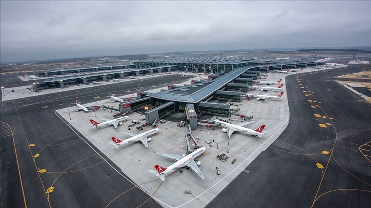 İstanbul Havalimanı 1517 uçuşla Avrupa'nın birincisi oldu