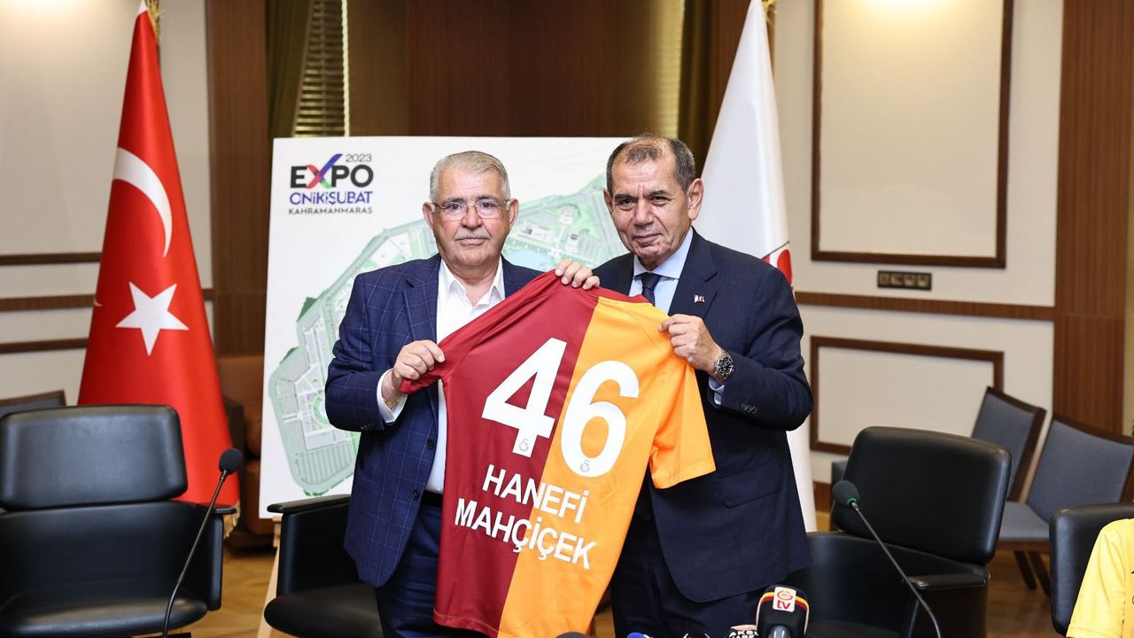 Galatasaray Spor Kulübü’nden Başkan Mahçiçek’e teşekkür ziyareti