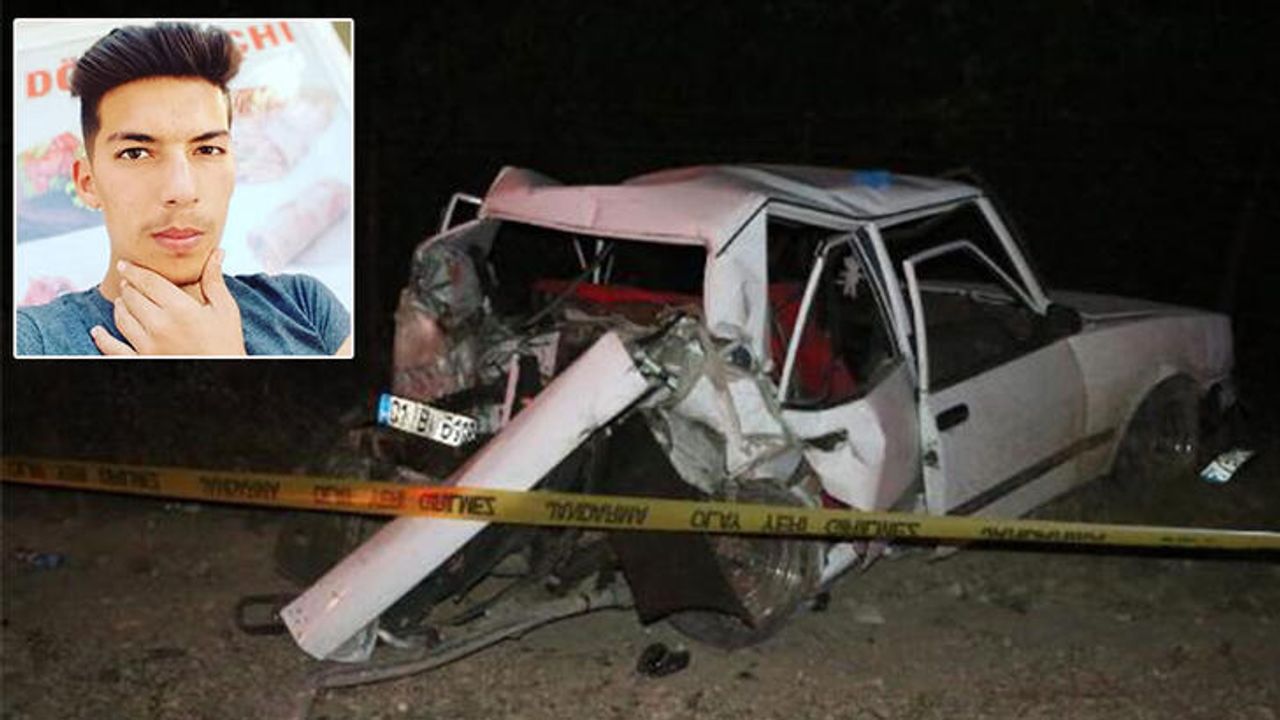Otomobilin arkadan çarptığı otomobilin sürücüsü öldü