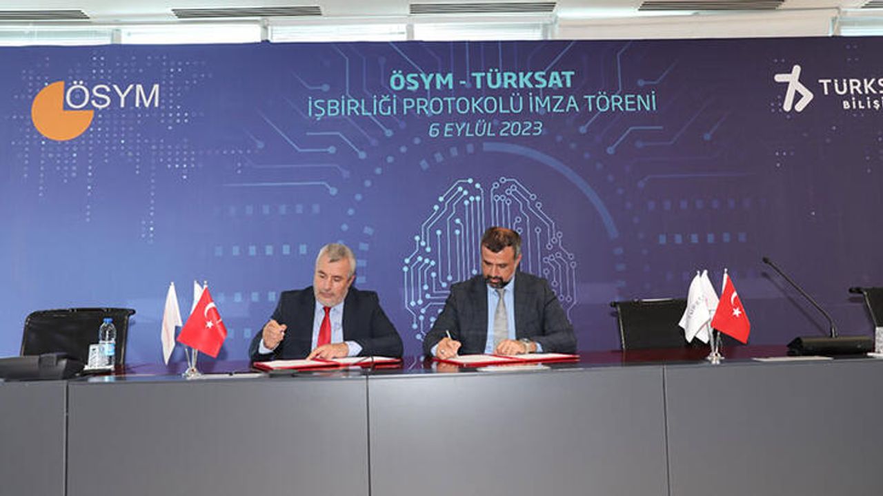 ÖSYM ve Türksat arasında iş birliği protokolü