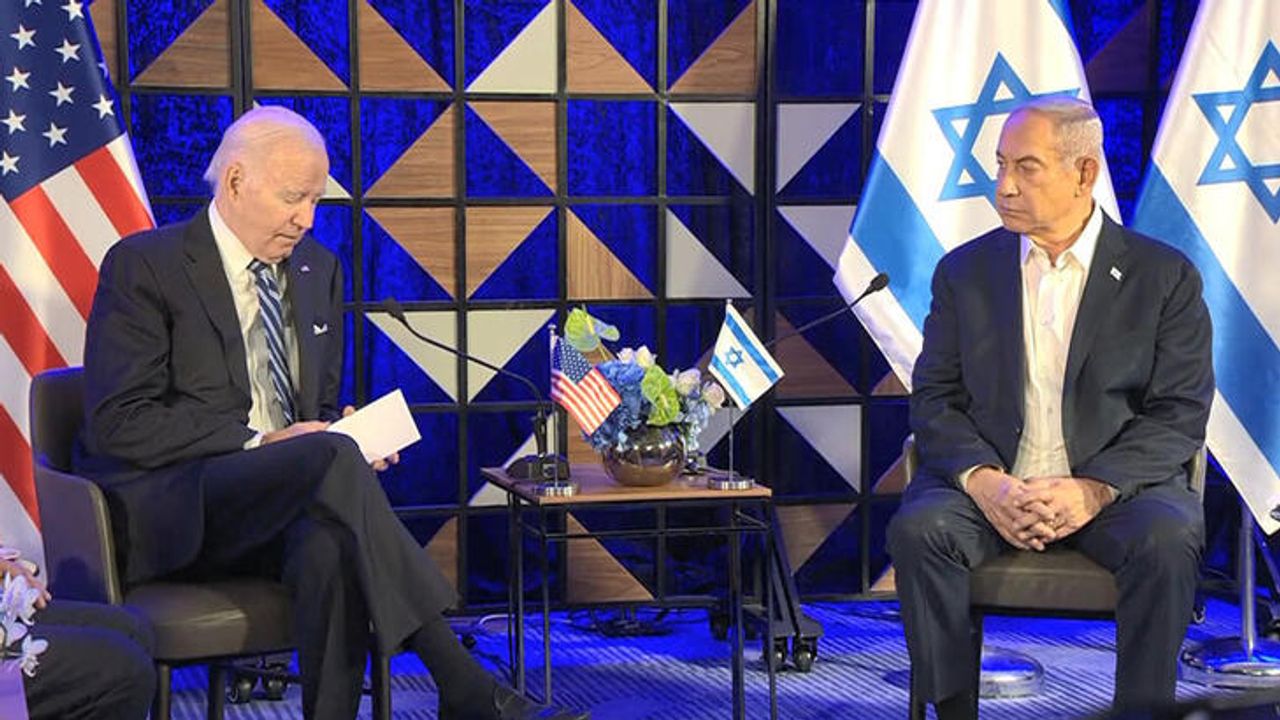 Biden ve Netanyahu bir araya geldi