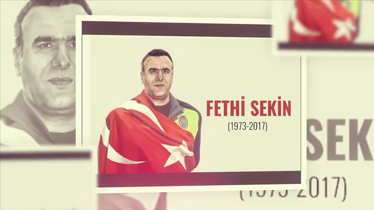 İçişleri Bakanı Yerlikaya, şehit polis Fethi Sekin'i andı