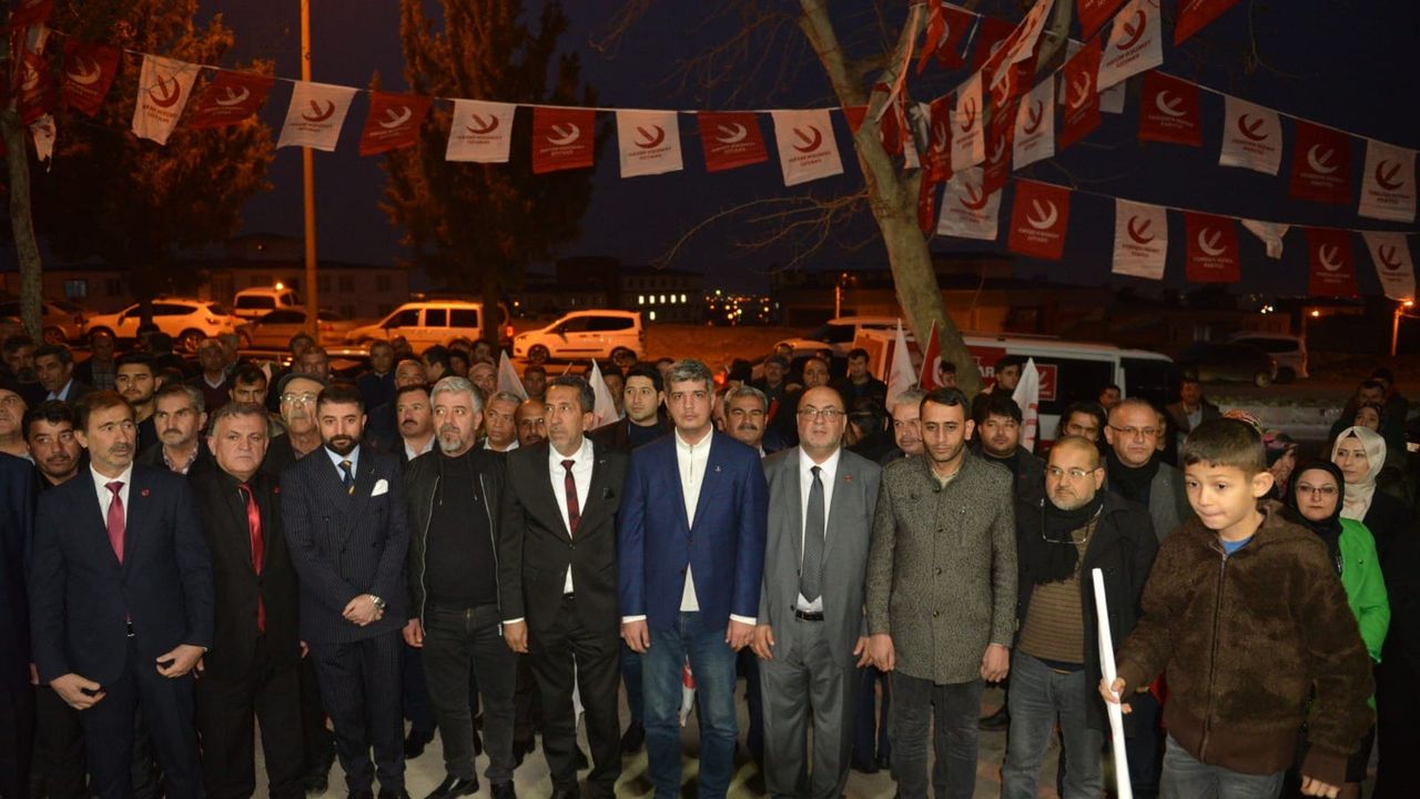 Yeniden Refah Dulkadiroğlu seçim ofisi açıldı
