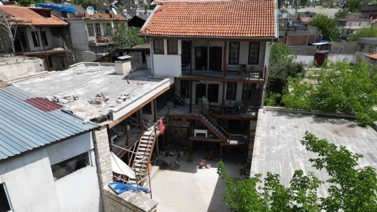 Konağın İhtişamı Geri Dönüyor: Kahramanmaraş'ta Tarihi Restorasyon