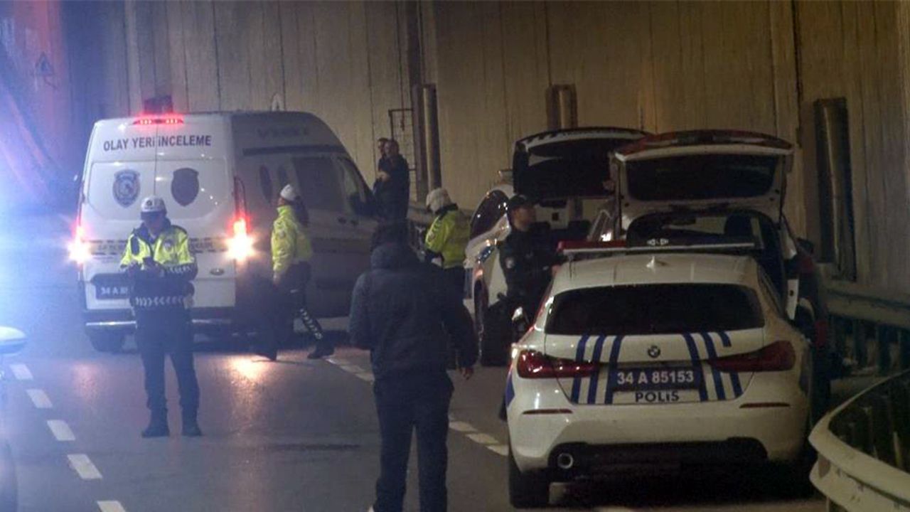 Alt geçitte kontrolden çıkan motosiklet kaza yaptı: 1 ölü, 1 yaralı