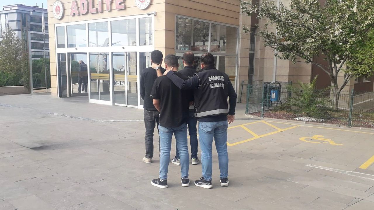 Kahramanmaraş’ta uy*şturucudan 3 şüpheli tutuklandı