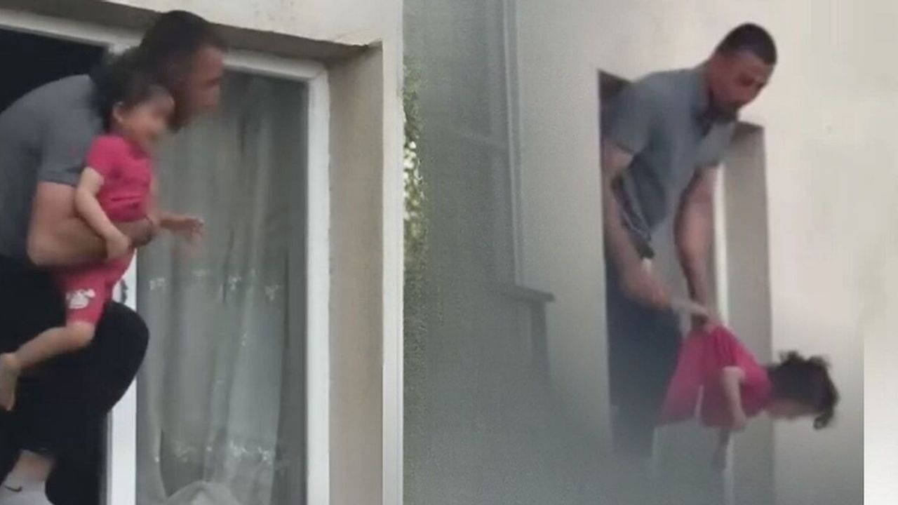 3 yaşındaki kızını rehin alan baba etkisiz hale getirildi