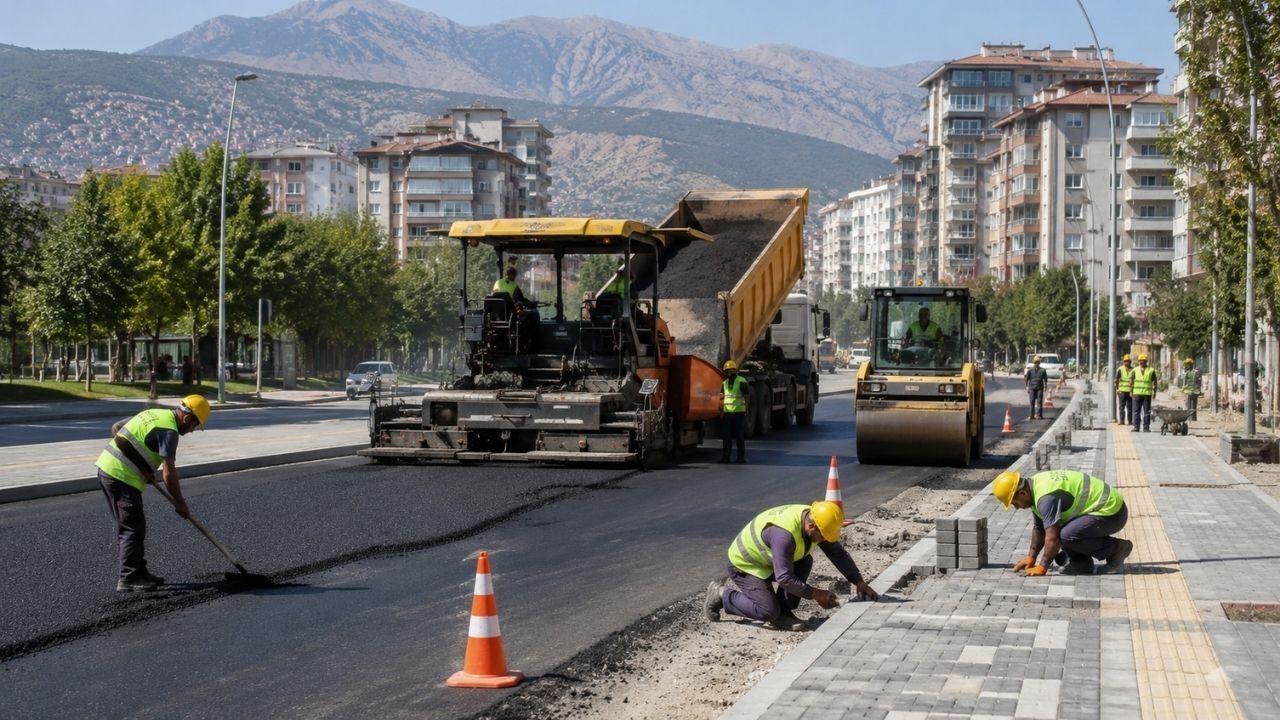 Kahramanmaraş’ta bozuk yollar baştan aşağı yenilen