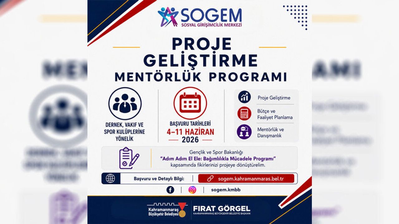 SOGEM’in Proje Geliştirme ve Mentörlük Programı Başlıyor