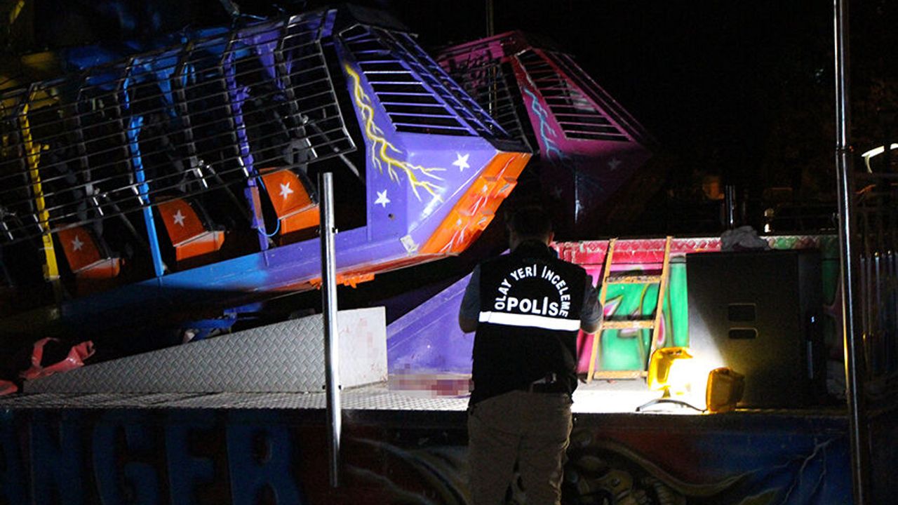 Lunaparkta korkunç kaza: 20 yaşındaki genç hayatını kaybetti