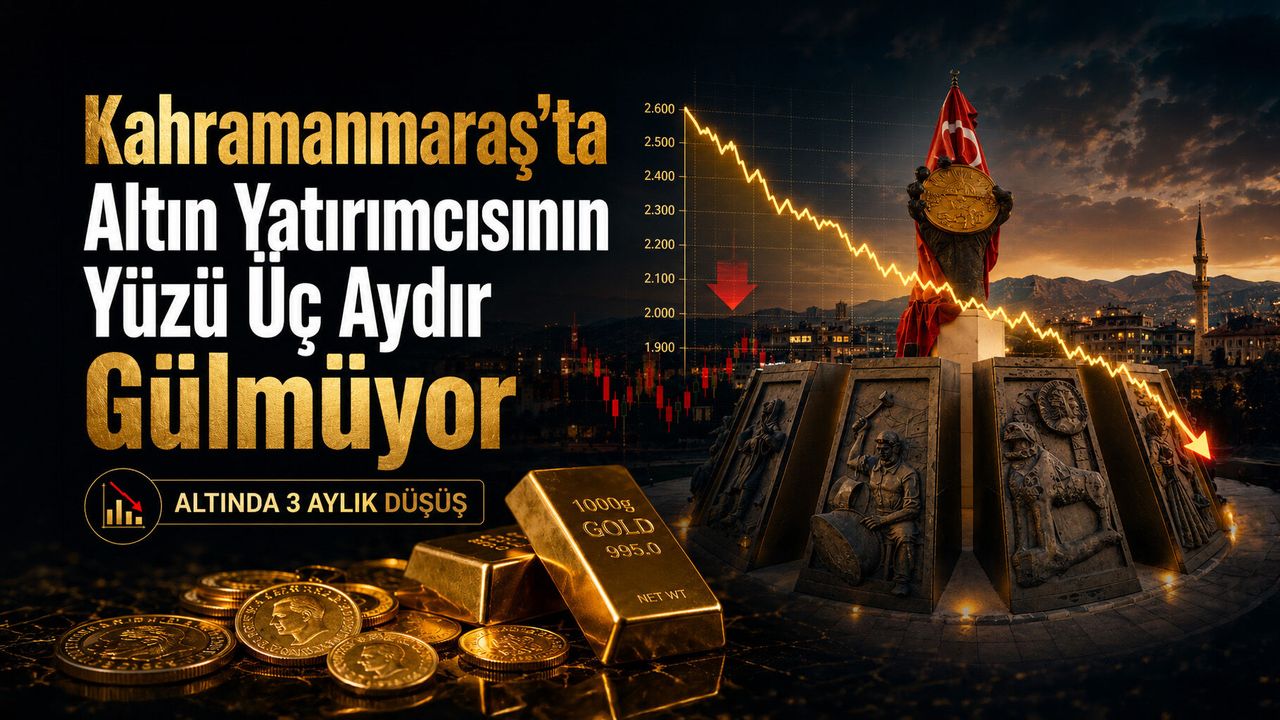 Kahramanmaraş’ta Altın Yatırımcıları Tedirgin: 3 Aylık Düşüş Sürecek mi?