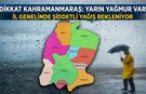 Kahramanmaraş’ta Kuvvetli Yağış Alarmı! Çok Sayıda İlçe İçin Uyarı Yapıldı