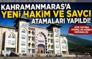 Kahramanmaraş’a Yeni Hakim ve Savcı Atamaları Yapıldı