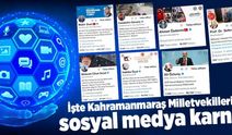 İşte Kahramanmaraş Milletvekillerinin sosyal medya karnesi