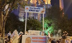 Yusuf Baran’a destek için stantlar açıldı