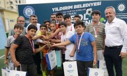 Bursa Yıldırım'daki turnuvada 'kardeşlik' kazandı