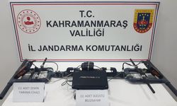 Kahramanmaraş'ta kaçak kazı yapan 4 zanlı yakalandı