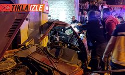 Kahramanmaraş’ta otomobil iş yerine girdi: 1 ölü, 4 yaralı