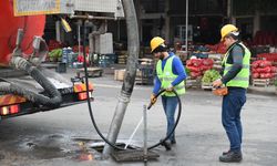 Kahramanmaraş’ta mazgal ve rögarlar temizleniyor