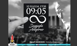 Başkan Mahçiçek’ten ‘10 Kasım’ mesajı