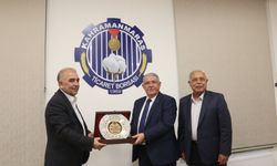 TİCARET BORSASI’NDAN MAHÇİÇEK’E TEŞEKKÜR PLAKETİ