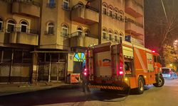 Kömürlükte çıkan yangın söndürüldü