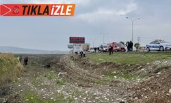 Kahramanmaraş'ta tarlaya devrilen hafif ticari aracın sürücüsü öldü
