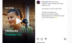 Hatice Gökçeli TRT Müzik’te rekora koşuyor