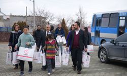 YKM öğrencilerinden kardeş okula hediye jesti